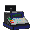 Blue Cash Register