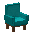 Cyan Armchair
