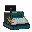 Cyan Cash Register